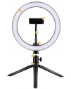 26cm 座檯 LED環形燈 直播手機夾支架 環形 補光燈 支架 26cm 座檯 LED環形燈 直播手機夾支架 環形 補光燈 支架